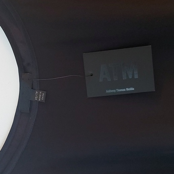 NWT ATM Silk Camisole with Adjustable Straps Black Size XS - Picture 4 of 8